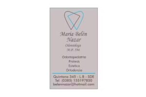 Consultorio Odontol&oacute;gico Dra Bel&eacute;n Nazar