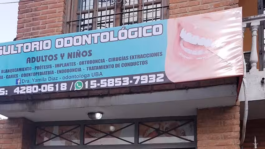 Consultorio odontologico DRA YAMILA LUJAN DIAZ odont&oacute;loga UBA