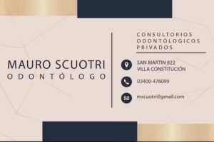 Dr Mauro Scuotri. Odont&oacute;logo