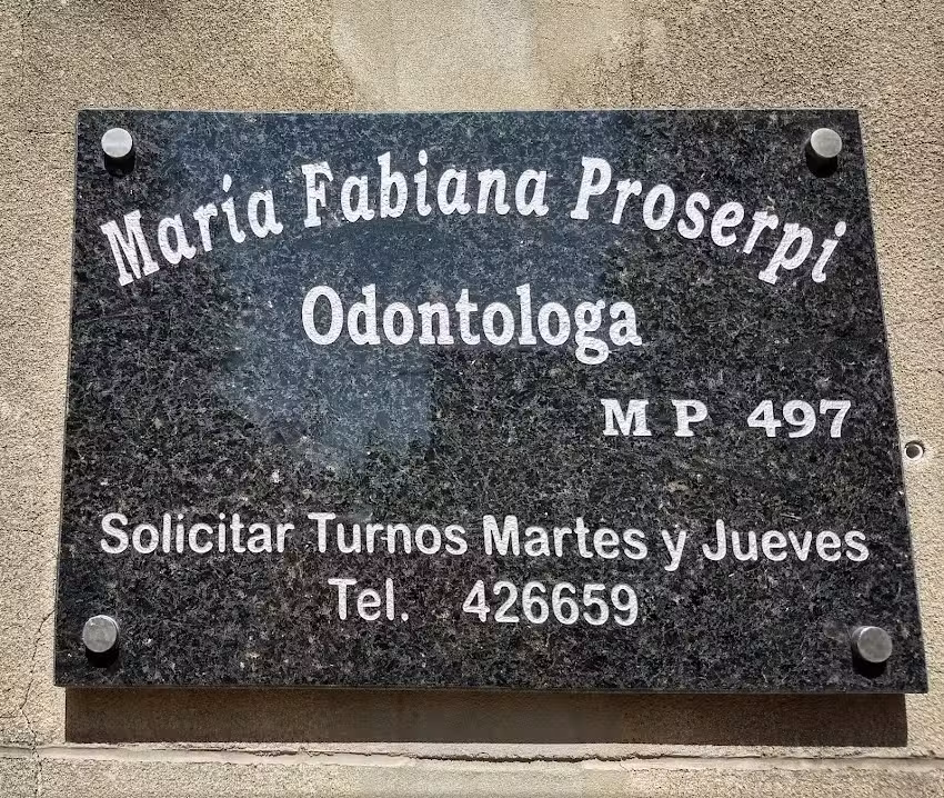 Dra Proserpi Maria Fabiana