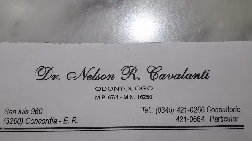 nelson cavalanti ODONTOLOGO