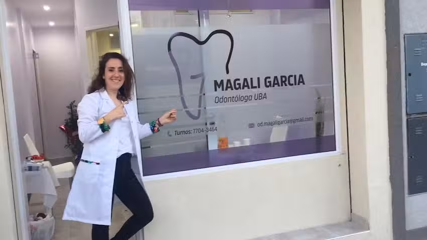 Odont&oacute;loga Magali Garcia